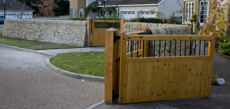 Example of Dry stone walling in Scotland