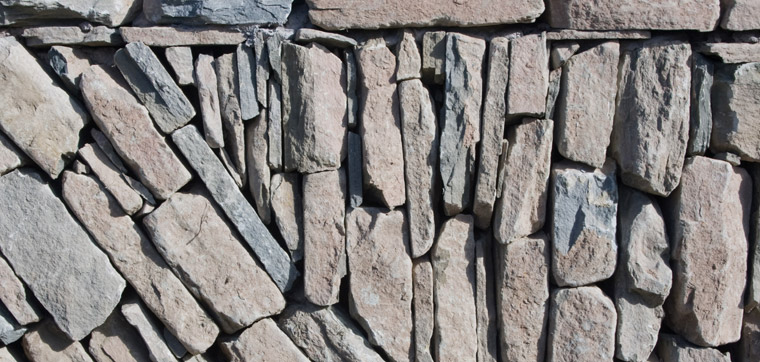 Example of Dry stone walling in Scotland