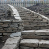 Morningside retaining wall and steps