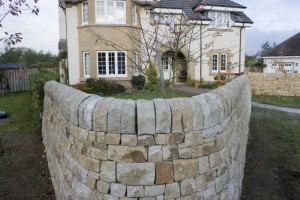 A well built dry stone wall