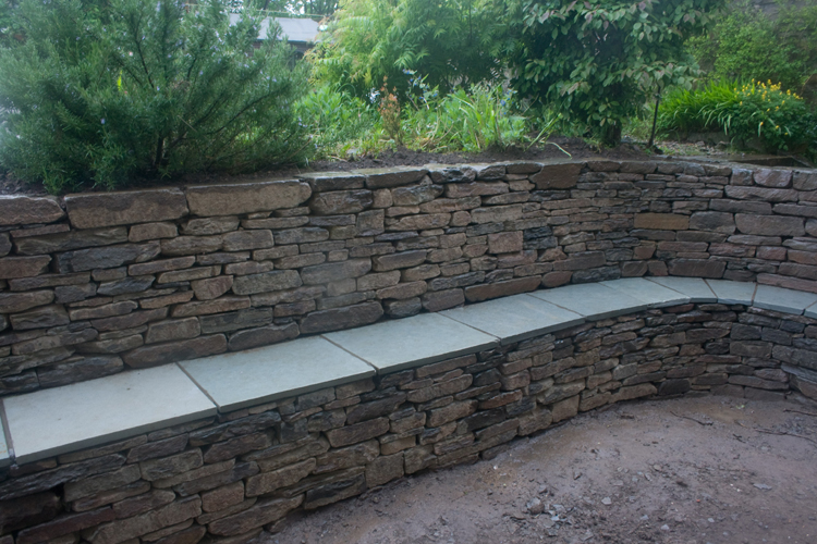 inverleith bench and retaining wall stone inspired inverleith bench and retaining wall stone inspired