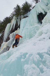 Ice climbing