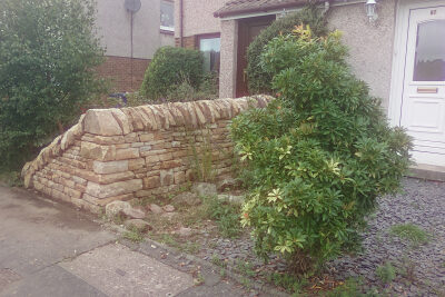 Cairneyhill drystone wall