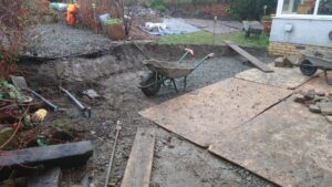 West Lothian garden landscaping