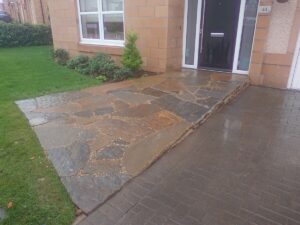 Rosewell - crazy paving