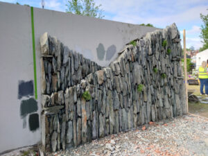 The stone work -Chelsea Flower Show 2022