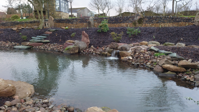 Dry stone walls and Ponds, Japanese Garden, Collessie