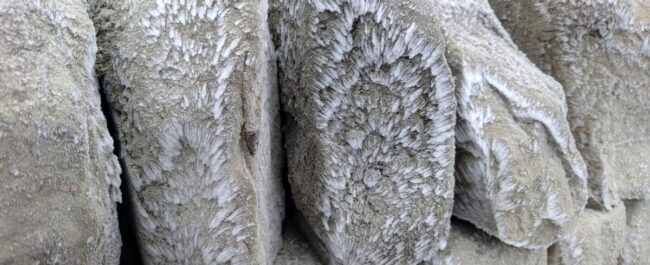 Freestanding dry stone wall, North Lanarkshire